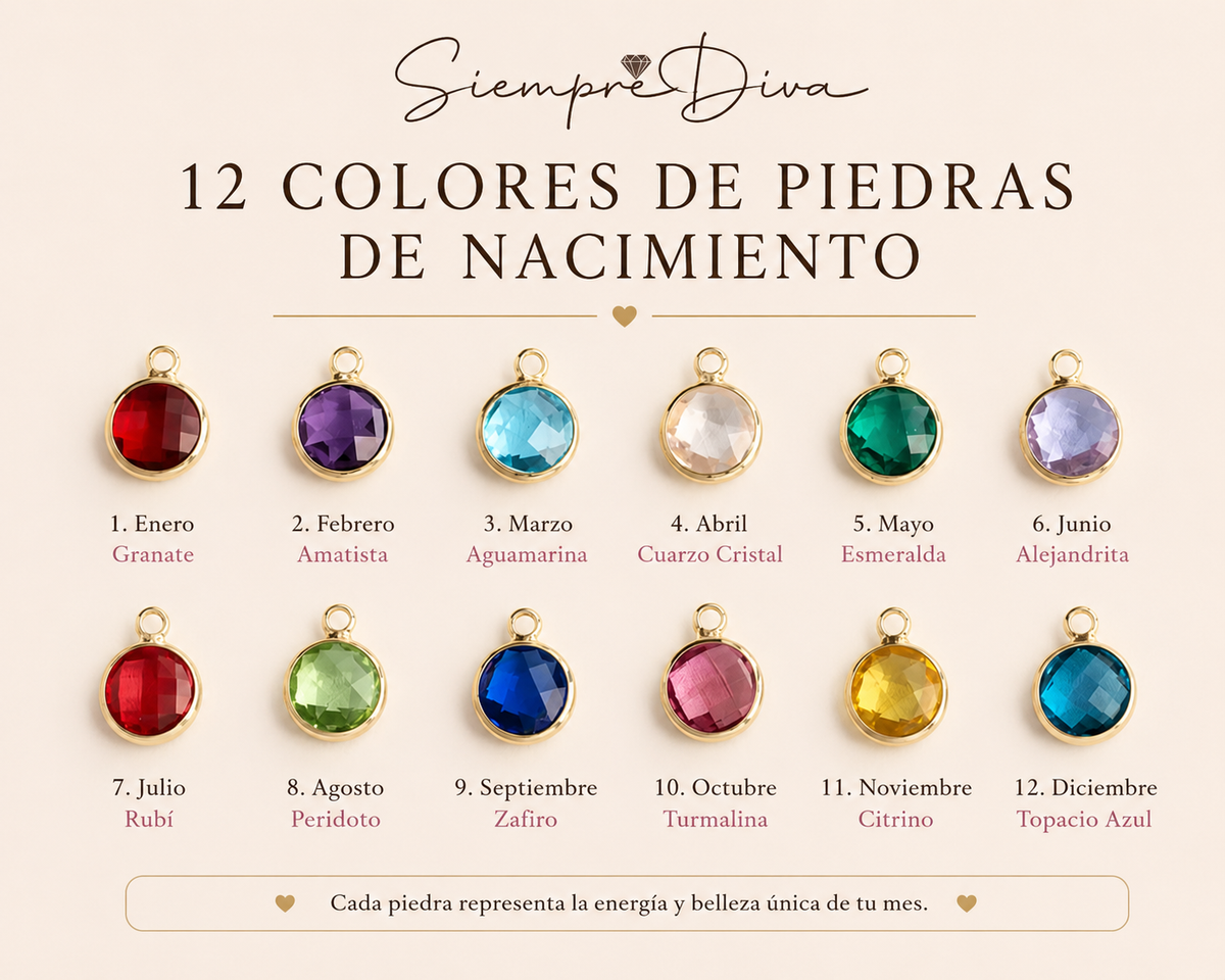Collar personalizado rectangular con corazón