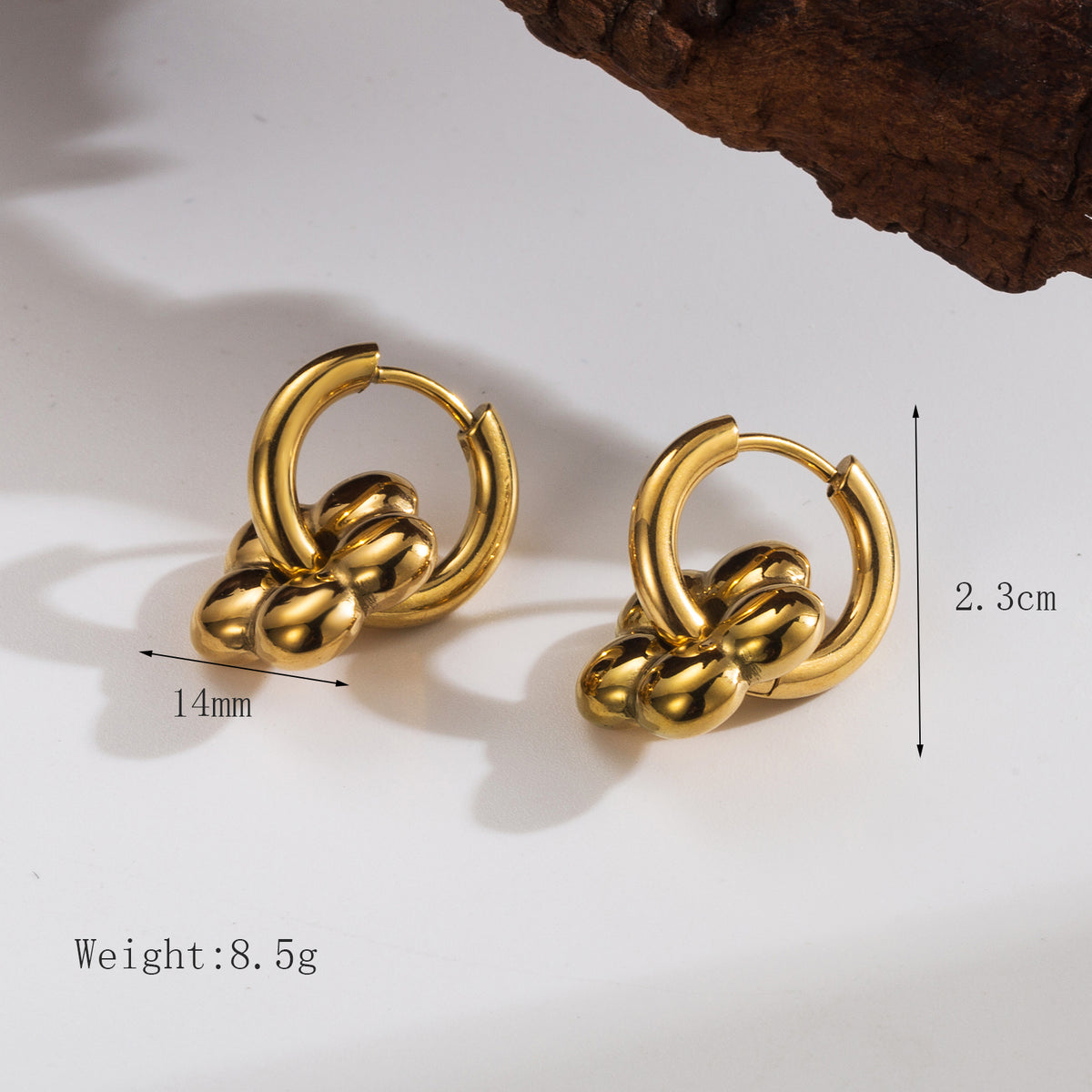 Aretes flor