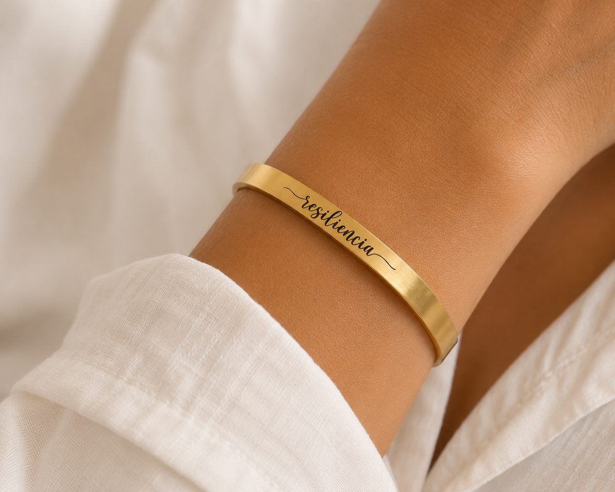 Pulsera personalizada Frase