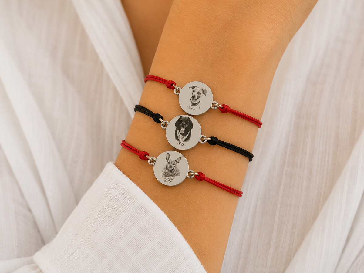 Pulsera de hilo personalizada
