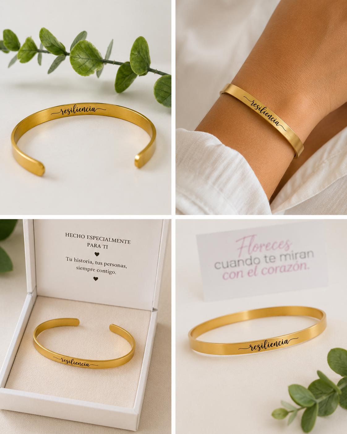 Pulsera personalizada Frase