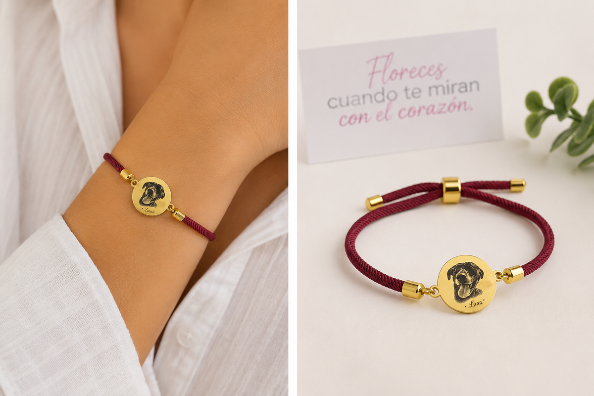 Pulsera de hilo personalizada