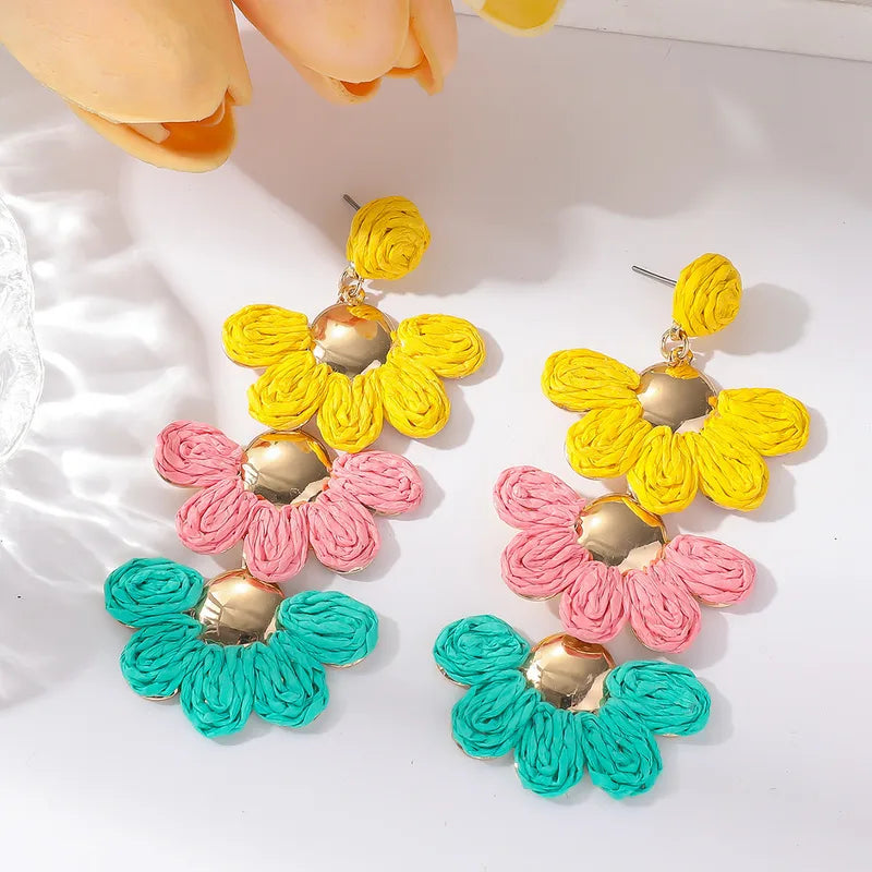 Aretes Flor tropical