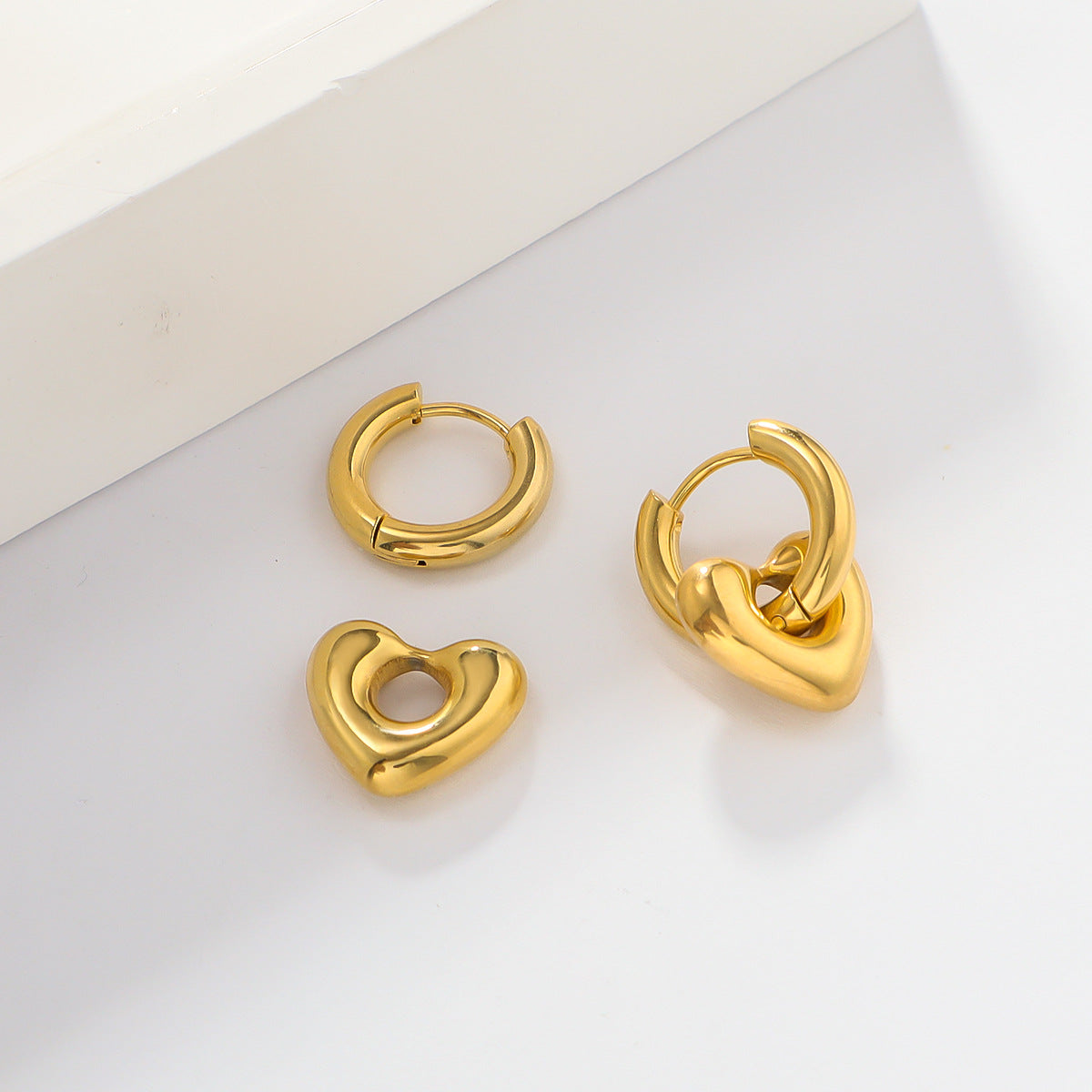 Aretes Corazon
