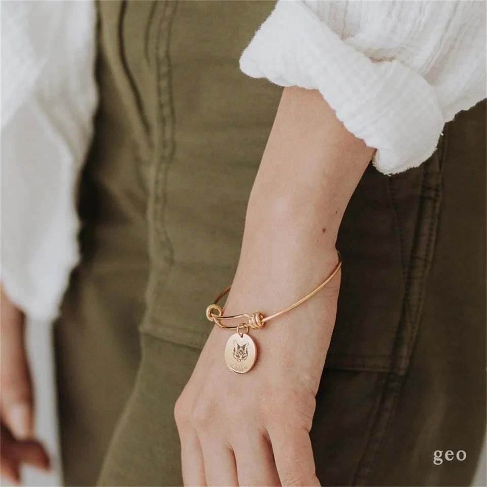Pulsera personalizada circulo